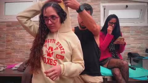 Snapshot of naughtyluxe chatting on November 22, 2025, 11:31 am ANDREA STEPH MIKE online show from November 22, 2025, 11:31 am