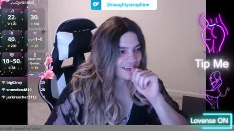 Snapshot of naughtyseraphine chatting on February 6, 2025, 3:52 pm NaughtySeraphine online show from February 6, 2025, 3:52 pm