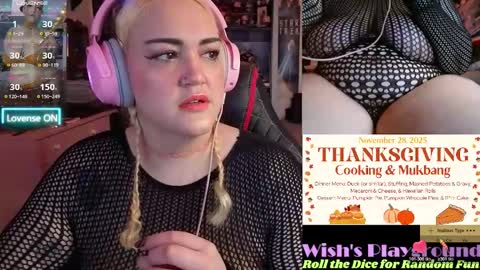 Wishs Playground online show from November 19, 2025, 7:19 am