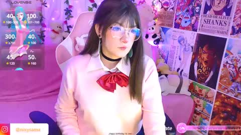 Snapshot of nixy_sama chatting on February 24, 2025, 6:58 pm Nixy Sama online show from February 24, 2025, 6:58 pm
