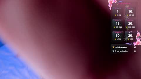 Snapshot of ohmymiami_ chatting on January 24, 2025, 8:44 am Light online show from January 24, 2025, 8:44 am