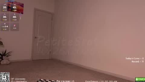 Snapshot of petitebrat chatting on October 27, 2025, 12:15 am PiperAvery online show from October 27, 2025, 12:15 am