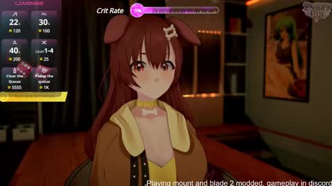 Snapshot of puppyinu chatting on March 7, 2025, 4:57 am Inuyama Wanko online show from March 7, 2025, 4:57 am