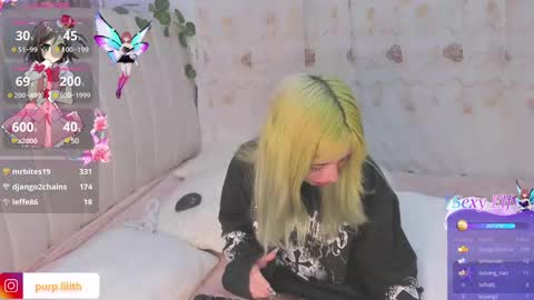 Snapshot of purplelilith3 chatting on February 26, 2025, 11:59 pm Purple Lilith online show from February 26, 2025, 11:59 pm