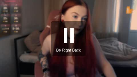 Snapshot of redhaired_kitty chatting on February 15, 2025, 9:27 am Lina online show from February 15, 2025, 9:27 am