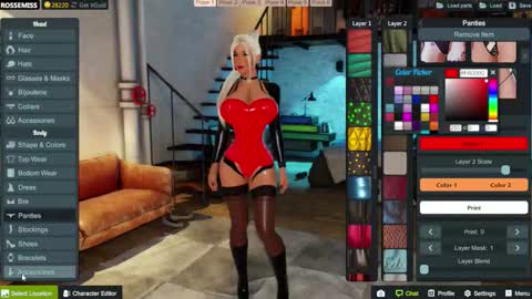 Roxana online show from October 19, 2025, 9:37 pm