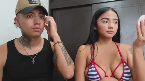 Sahara y Thiago online show from March 11, 2025, 12:06 pm