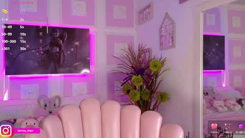 Snapshot of sammyblaer chatting on October 12, 2025, 11:15 pm Samantha online show from October 12, 2025, 11:15 pm