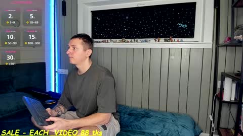 Snapshot of sandy_chris chatting on January 30, 2025, 7:39 am Sandy and Chris online show from January 30, 2025, 7:39 am