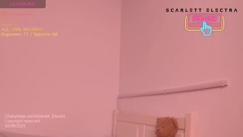 Snapshot of scarlett_electra chatting on September 30, 2025, 4:12 pm SCARLETT ELECTRA - online show from September 30, 2025, 4:12 pm