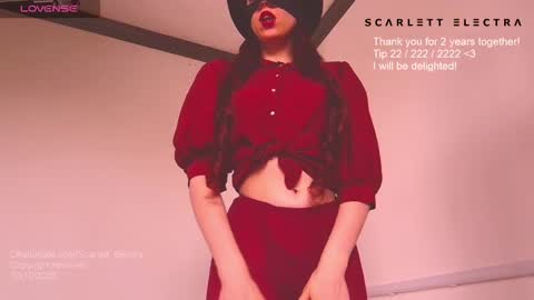 Snapshot of scarlett_electra chatting on October 10, 2025, 3:22 pm SCARLETT ELECTRA - online show from October 10, 2025, 3:22 pm