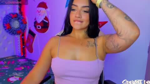 Snapshot of scarlett_luv chatting on December 13, 2024, 9:02 am Kim online show from December 13, 2024, 9:02 am