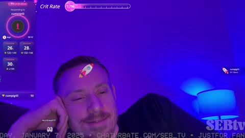 Sebastian online show from January 8, 2025, 4:44 am