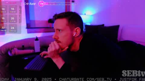 Sebastian online show from January 9, 2025, 7:42 am