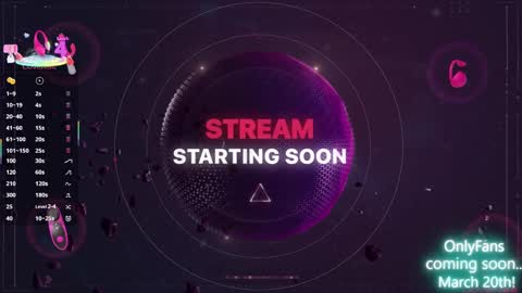 SeraLeeXXX online show from March 12, 2025, 6:00 pm