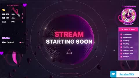 SeraLeeXXX online show from September 15, 2025, 5:02 pm