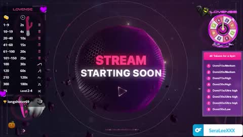 SeraLeeXXX online show from October 31, 2025, 5:25 pm