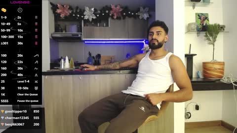 Snapshot of sexys_lave chatting on December 4, 2024, 2:20 am Ivanna and Esteban online show from December 4, 2024, 2:20 am