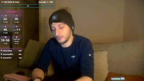 Sinnermann online show from November 29, 2025, 9:51 pm