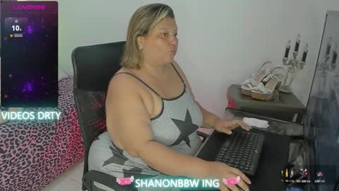 SHANNONBBW online show from October 27, 2025, 6:45 pm