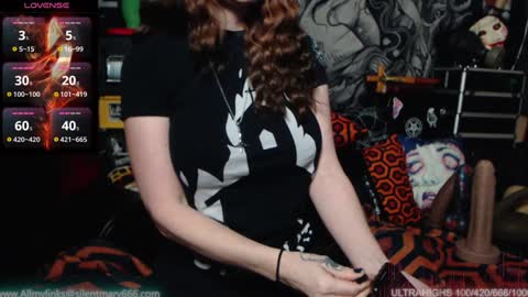 Allmylinkssilentmary666 online show from January 25, 2025, 3:19 am