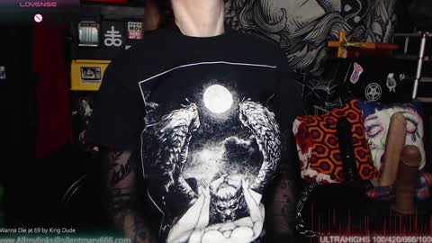 Allmylinkssilentmary666 online show from February 7, 2025, 1:36 am