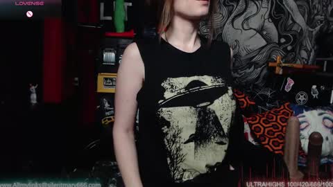 Allmylinkssilentmary666 online show from February 12, 2025, 8:50 pm