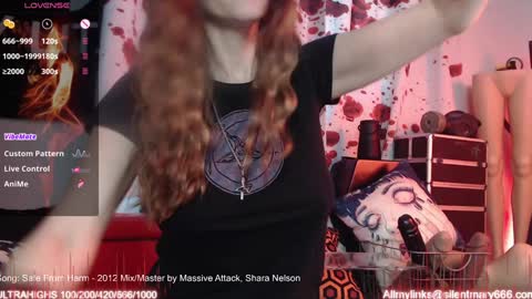 Allmylinkssilentmary666 online show from October 20, 2025, 3:23 pm