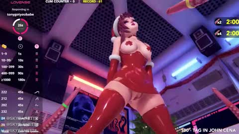 SkyeAnette online show from December 14, 2025, 2:17 am