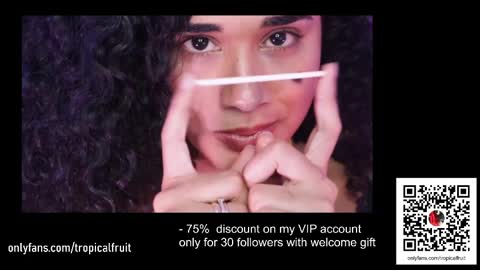 Snapshot of soytropicalfruit chatting on March 1, 2025, 12:39 am You want to talk to me more personal follow me in My Channel VIP 50 the discount online show from March 1, 2025, 12:39 am