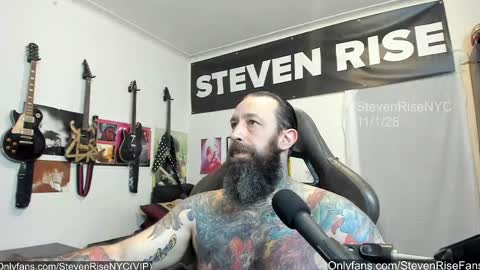 Snapshot of stevenrisenyc chatting on November 2, 2025, 12:35 am StevenRiseNYC online show from November 2, 2025, 12:35 am