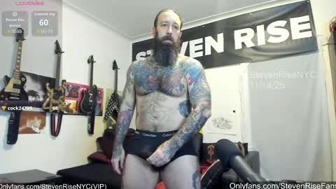 Snapshot of stevenrisenyc chatting on November 15, 2025, 12:41 am StevenRiseNYC online show from November 15, 2025, 12:41 am