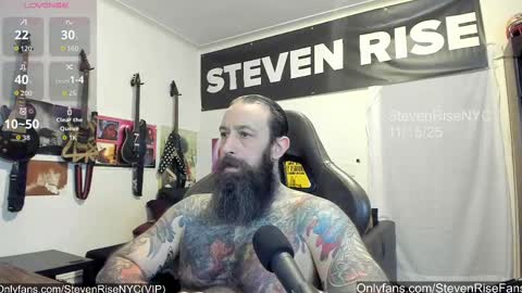 Snapshot of stevenrisenyc chatting on November 15, 2025, 2:24 pm StevenRiseNYC online show from November 15, 2025, 2:24 pm