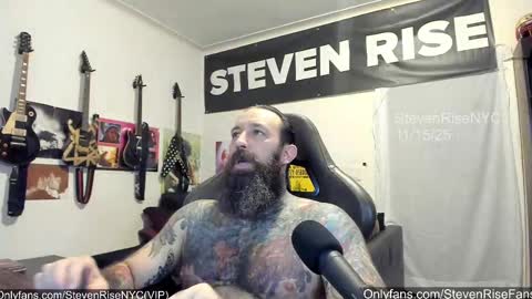 Snapshot of stevenrisenyc chatting on November 16, 2025, 4:18 am StevenRiseNYC online show from November 16, 2025, 4:18 am
