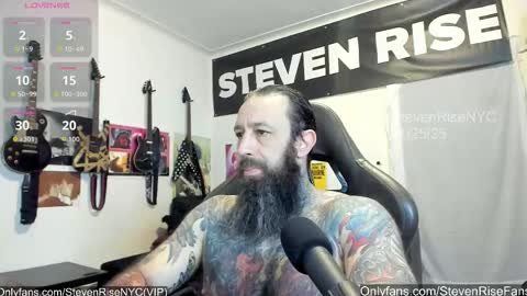 Snapshot of stevenrisenyc chatting on November 25, 2025, 12:27 pm StevenRiseNYC online show from November 25, 2025, 12:27 pm