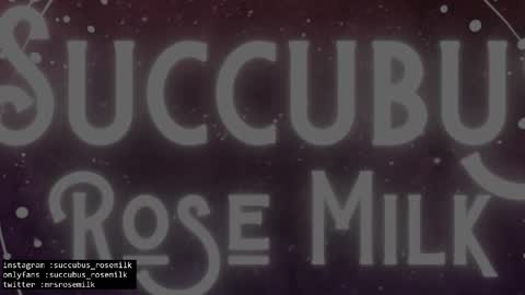 Snapshot of succubus_rosemilk chatting on February 9, 2025, 11:15 pm Succubus RoseMilk online show from February 9, 2025, 11:15 pm