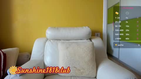 Snapshot of sunshine1818club chatting on October 19, 2025, 6:47 am Angela Sunshine1818club online show from October 19, 2025, 6:47 am