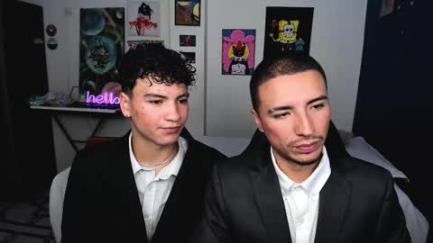 Snapshot of sweet_boys_xx chatting on October 16, 2025, 6:58 am CristianBrayan PVT OPEN online show from October 16, 2025, 6:58 am