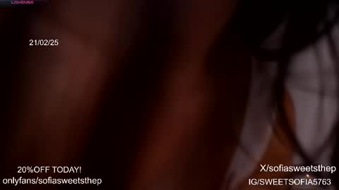 Snapshot of sweetsthep22 chatting on February 22, 2025, 4:07 am Sofia online show from February 22, 2025, 4:07 am