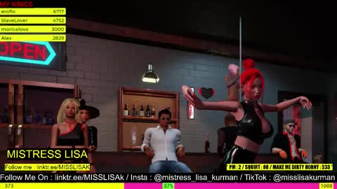 Snapshot of systaime chatting on October 25, 2025, 11:21 pm MISTRESS LISA FIRST 3DXCHAT CAMGIRL 3dxchat anime gaming mistress domina online show from October 25, 2025, 11:21 pm