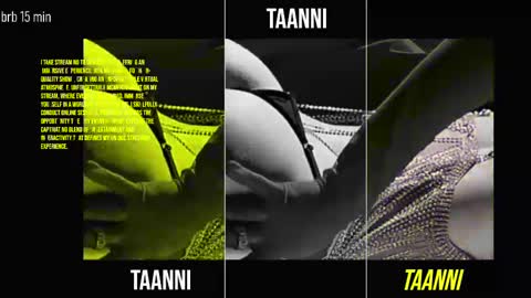 Snapshot of taanni_bc chatting on February 17, 2025, 11:34 am TAANNI online show from February 17, 2025, 11:34 am