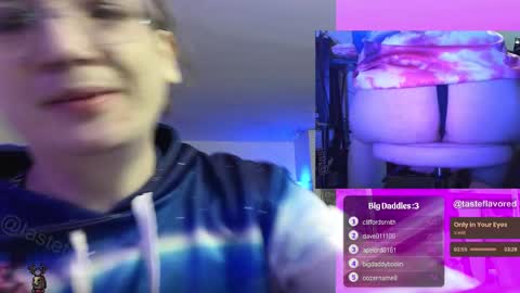 Snapshot of tasteflavored_femboy chatting on March 2, 2025, 4:21 pm Taste online show from March 2, 2025, 4:21 pm