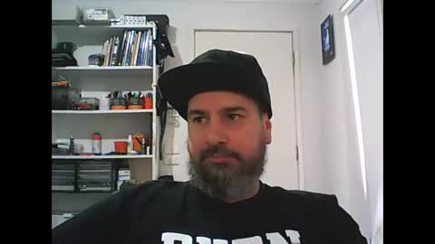 Snapshot of theozbeardguy chatting on October 8, 2025, 1:36 am aussiebeard online show from October 8, 2025, 1:36 am