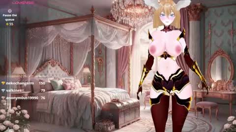 Snapshot of valkiechan chatting on November 18, 2025, 10:36 pm Valkie-Chan online show from November 18, 2025, 10:36 pm