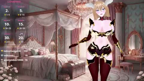 Snapshot of valkiechan chatting on November 19, 2025, 10:37 am Valkie-Chan online show from November 19, 2025, 10:37 am