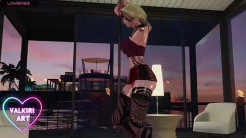 Snapshot of valkiriart chatting on January 19, 2025, 11:10 pm valkiriart online show from January 19, 2025, 11:10 pm