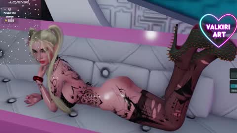 Snapshot of valkiriart chatting on February 2, 2025, 4:15 am valkiriart online show from February 2, 2025, 4:15 am