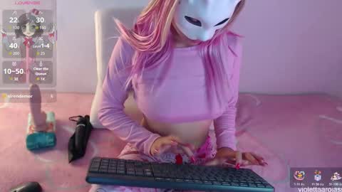 violettaarojass online show from November 12, 2025, 10:37 am