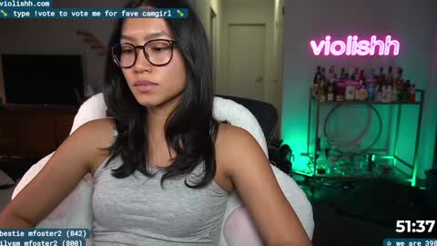 Snapshot of violishh chatting on January 10, 2025, 3:29 am follow me on twitter violishh and ig violishh online show from January 10, 2025, 3:29 am