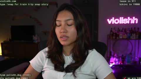 Snapshot of violishh chatting on March 1, 2025, 7:19 am follow me on twitter violishh and ig violishh online show from March 1, 2025, 7:19 am